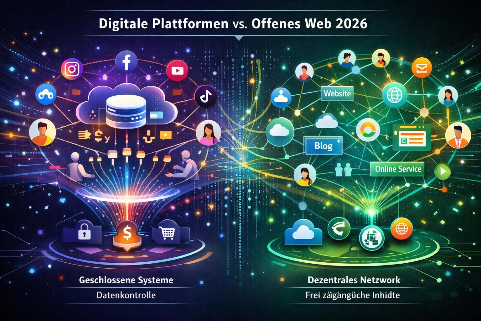entdecken sie, welche rolle plattformen im jahr 2026 im vergleich zum offenen web spielen und wie sich die digitale landschaft verändert.