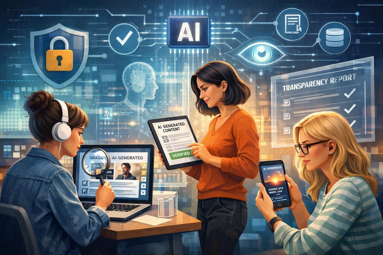 entdecken sie die bedeutung von vertrauen im internet im zeitalter ki-generierter inhalte und erfahren sie, wie man authentizität und zuverlässigkeit wahrt.