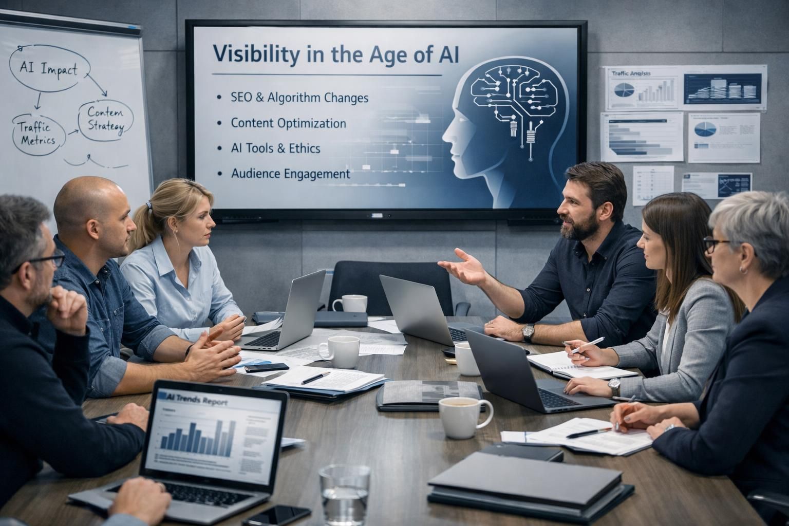 entdecken sie effektive strategien, um trotz der dominanz von künstlicher intelligenz sichtbar zu bleiben und ihre präsenz nachhaltig zu sichern.